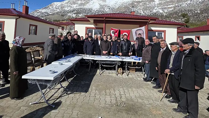 Gölbaşı Meydan Köyünde Kalıcı Konutların anahtar teslim töreni düzenlendi