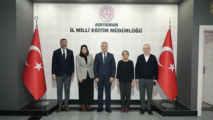 Hayırsever Saral ailesinden İl Müdürü Tosun’a ziyaret