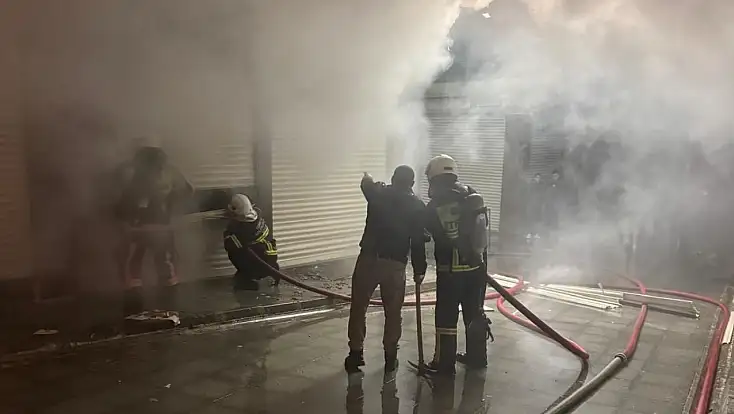 İşyeri yangını korkuttu