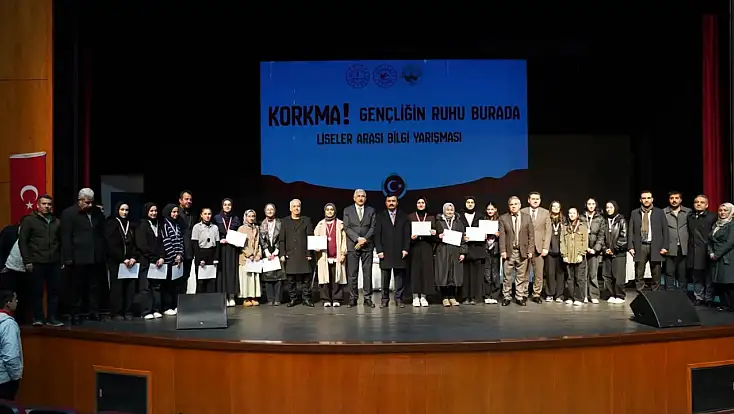 Kahta’da Liseler Arası Bilgi Yarışması düzenlendi