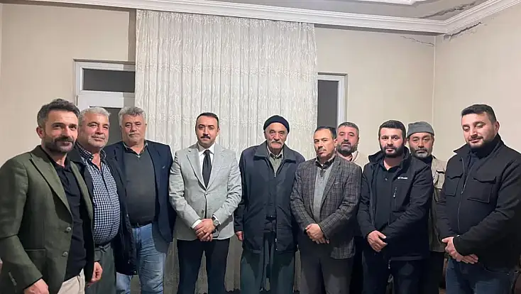 Kaymakam Pelvan’dan depremzede ailelerle bir araya geldi