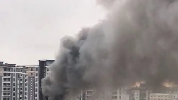 Konteyner kentte korkutan yangın