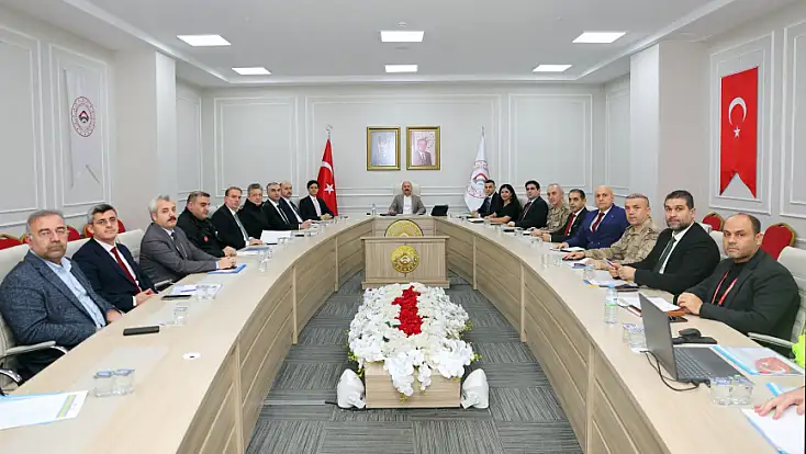 6 Şubat Yıldönümü öncesi alınacak tedbirler ele alındı