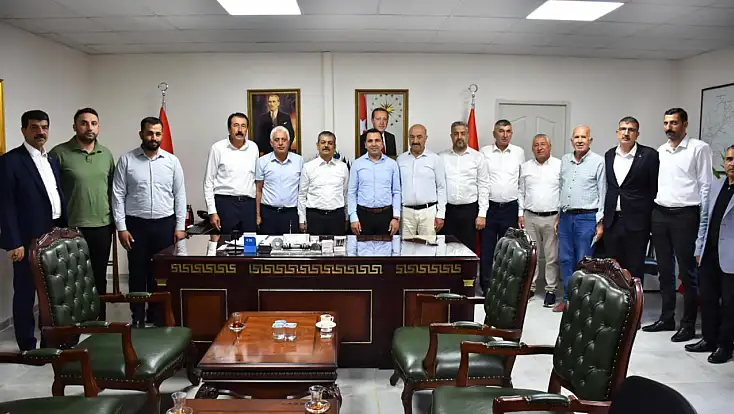 Milletvekili Keleş’ten Kaymakam Algın’a hayırlı olsun ziyareti