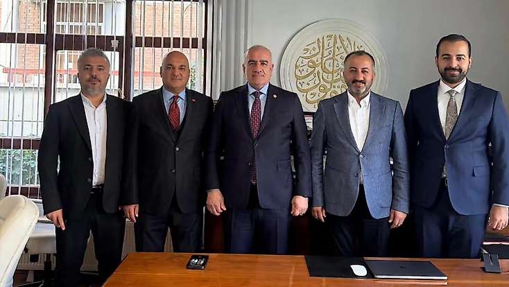 Milletvekili Özhan’dan Başkan Akgün’e ziyaret