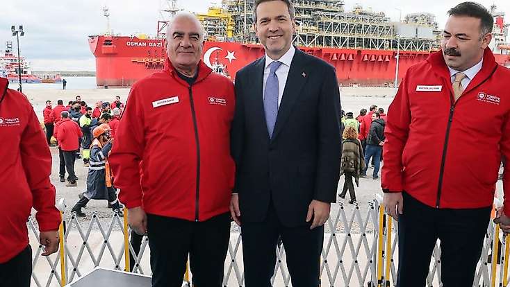 Milletvekili Özhan: Osman Gazi Yüzer Üretim Platformu milletimize hayırlı olsun