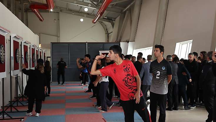 Okul Sporları Sezonu Dart Müsabakalarıyla Başladı