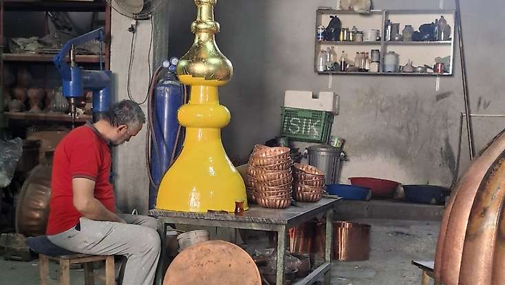 Rize’deki Recep Tayyip Erdoğan Camii’ne Kahta’dan İtalyan Manetti Altın Varak Tedarik