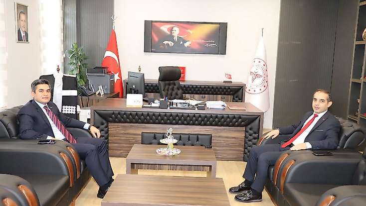 Tut Kaymakamı Bağış’tan İl Müdürü Şirik’e ziyaret