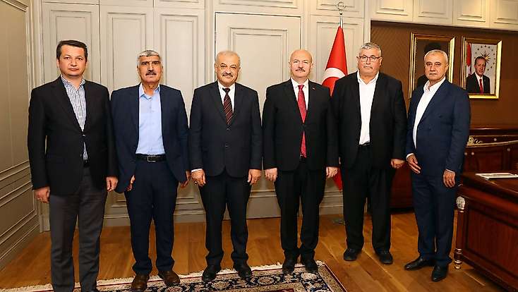 TYAB Heyetinden Adıyaman Valisi Abdullah Küçük’e Ziyaret