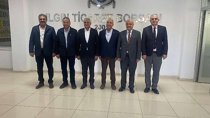 TYAB heyetinden Ilgın Ticaret Borsası ve Ticaret Odası’na ziyaret
