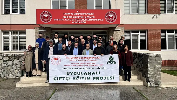 TYAB Tarafından düzenlenen 8. Grup Uygulamalı Çiftçi Eğitimi tamamlandı
