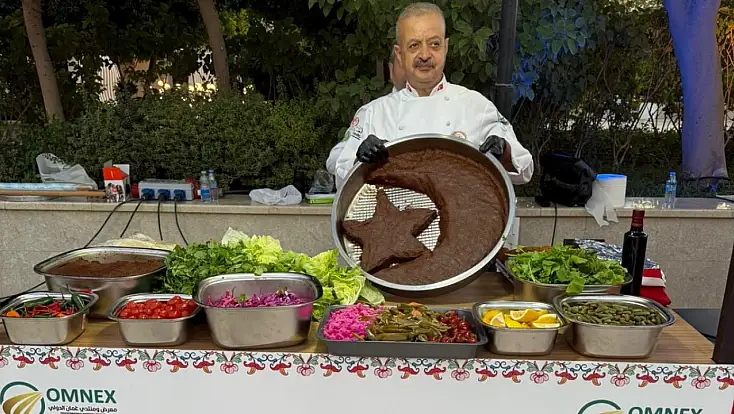 Umman’da Adıyaman Çiğköftesine yoğun ilgi