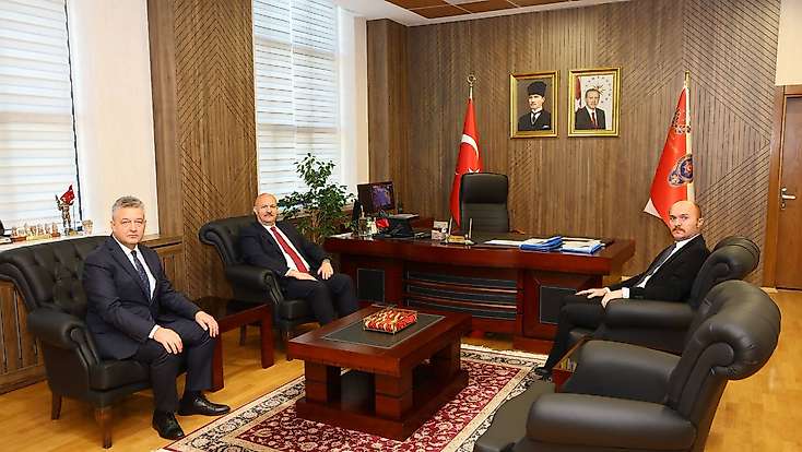Vali Küçük’ten İl Emniyet Müdürlüğüne ziyaret