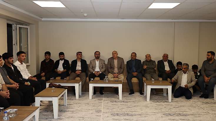 Veysel Karani Erkek Öğrenci Yurdunda Gönül Gönüle Hasbihal
