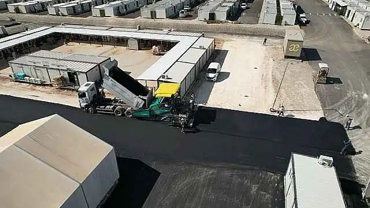 Asfaltlama Çalışmaları Devam Ediyor