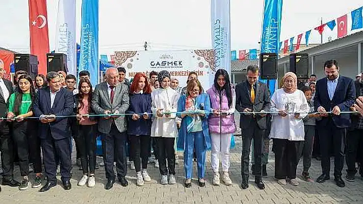 Deprem bölgesinde yeni GASMEK binaları hizmete açıldı