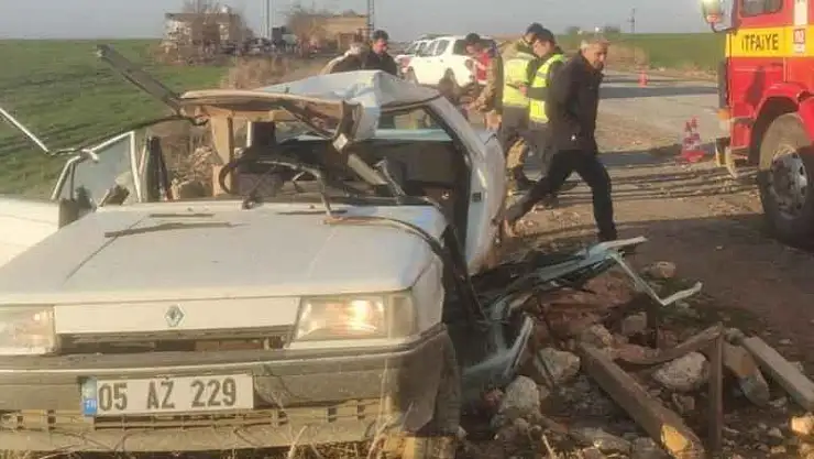 Sürücüsünün kontrolünü kaybeden otomobil takla attı: 1 yaralı