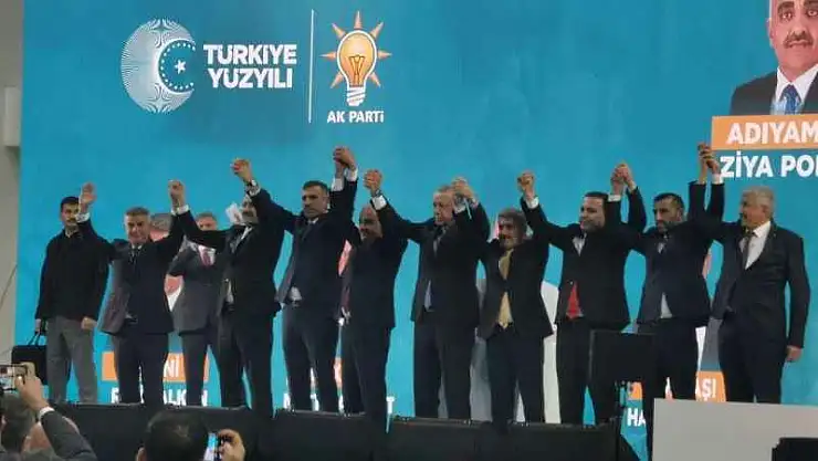 Cumhurbaşkanı Recep Tayyip Erdoğan Adıyaman adaylarını tanıttı