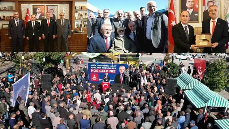 Genel Başkan Destici 'Enver başkana yetki sizden, Serik için her türlü destek bizden'