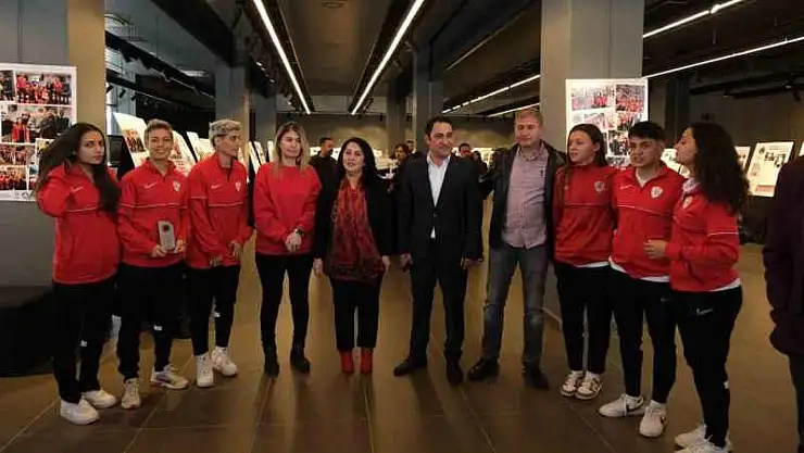 Kadın ve spor konulu sergide ALG Spor'a yoğun ilgi