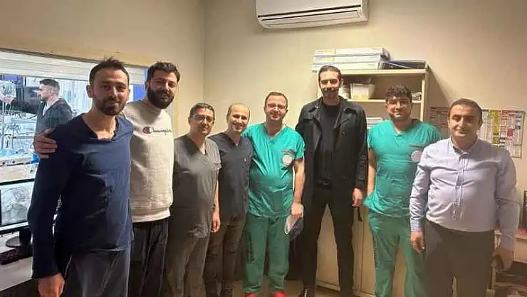 Siirt'te kalp deliği olan hasta, ameliyatsız tedavi edildi