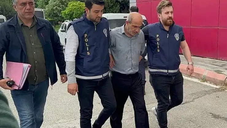 Eşini öldürüp, oğlunu ve damadını ağır yaralayan zanlı tutuklandı
