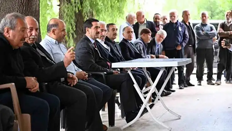 Taşkın, Alişar Mahallesi sakinleriyle bir araya geldi
