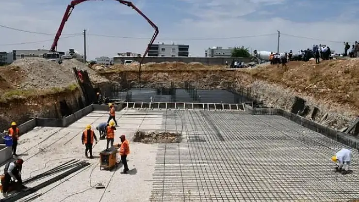 Nusaybin'de Kız Hafızlık Kur'an Kursu'nun temel atıldı
