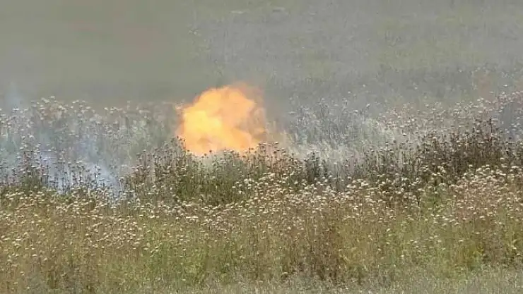 Diyarbakır'da doğalgaz boru hattında patlama
