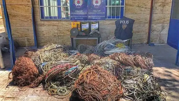 Hurda satışı yapılan iş yerinde milyonluk vurgun
