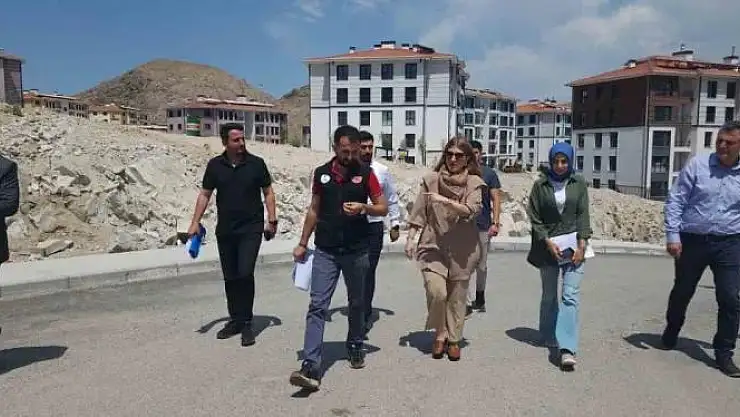 Malatya'da deprem konutları teslime hazırlanıyor
