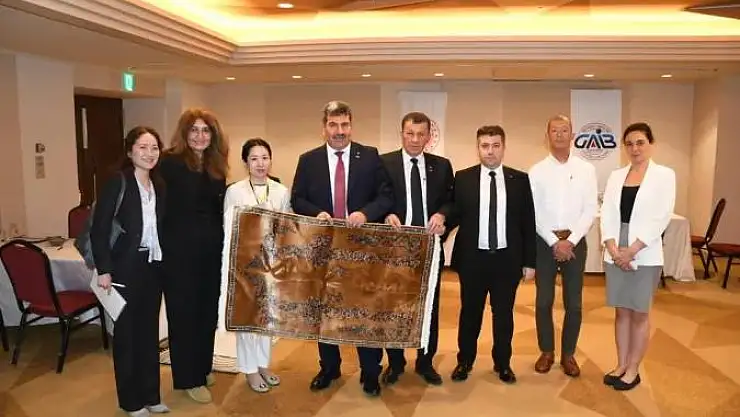 Halı sektörüne yönelik ikili iş görüşmeleri Osaka'nın ardından Tokyo'da devam ediyor
