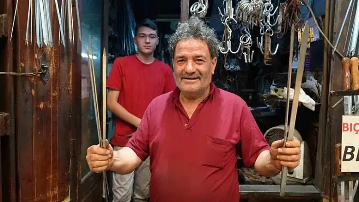 Kurban Bayramı'na sayılı günler kala şiş siparişleri arttı
