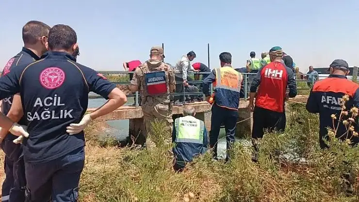 Sulama kanalında erkek cesedi bulundu