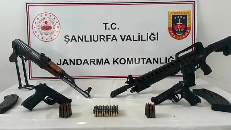 Şanlıurfa'da silah kaçakçılığı operasyonu: 1 gözaltı

