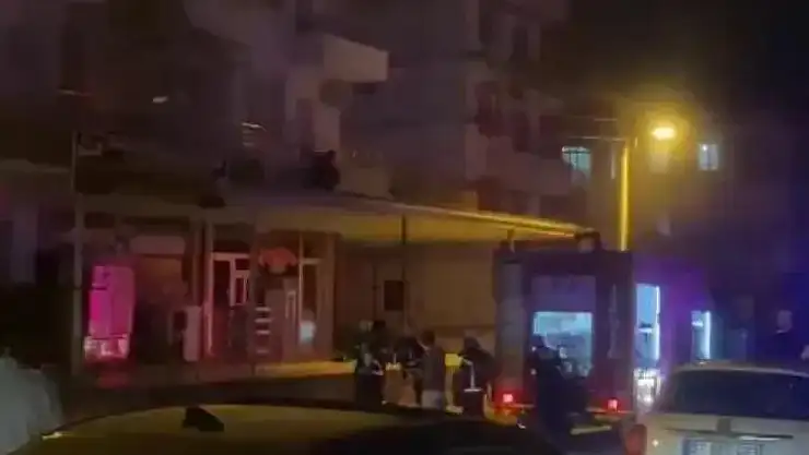 İkamette çıkan yangın korkuttu
