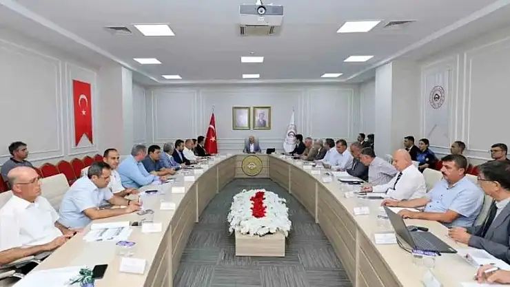 Madde bağımlılıkla mücadele toplantısı yapıldı