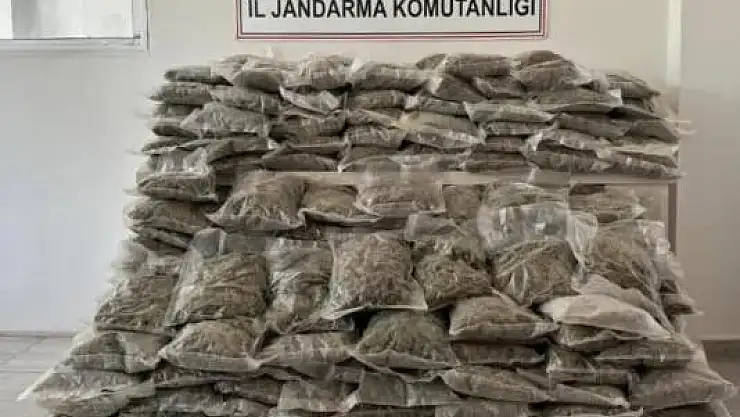 Bingöl'de 153 kilo uyuşturucu ele geçirildi