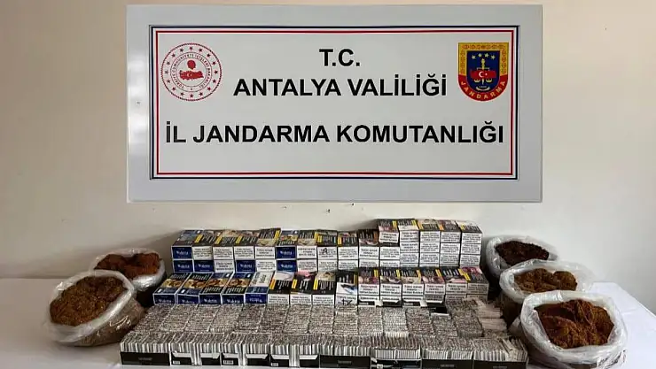 40 Bin adet doldurulmuş Makaron ve kıyılmış tütün ele geçirildi