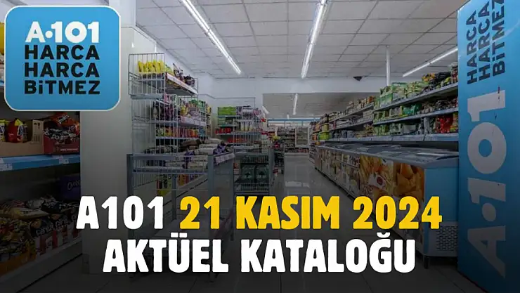A101 21 Kasım 2024 Aktüel Ürünler Kataloğu