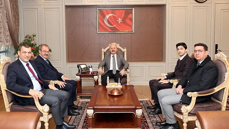 Adil Sani Konukoğlu'ndan Vali Varol'a ziyaret