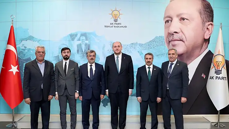 Adıyaman AK Parti heyetinden Büyükgümüş'e ziyaret