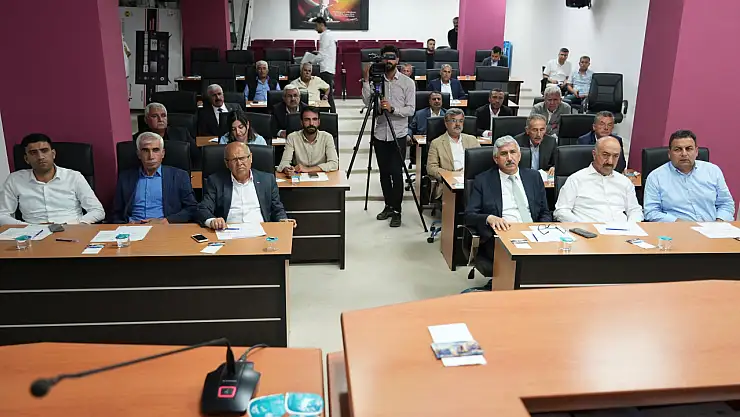 Adıyaman Belediyeler birliği mayıs ayı toplantısı yapıldı