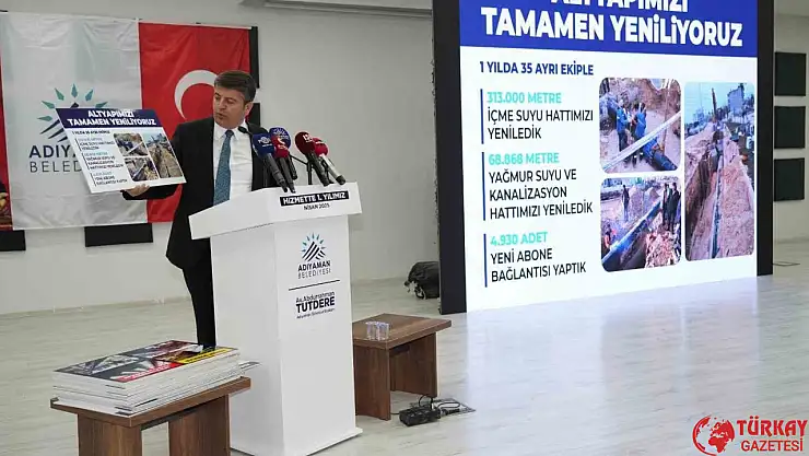 Adıyaman Belediyesi 1. yıl değerlendirme toplantısı yapıldı