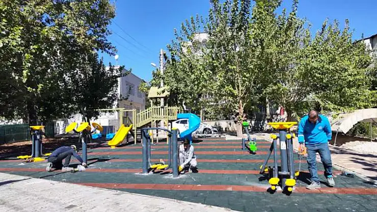 Adıyaman Belediyesi'nden siteler mahallesine Park