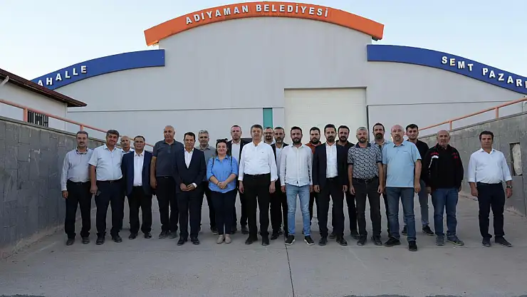 Adıyaman Belediyesi'nin meclis üyeleri yatırımları yerinde inceledi