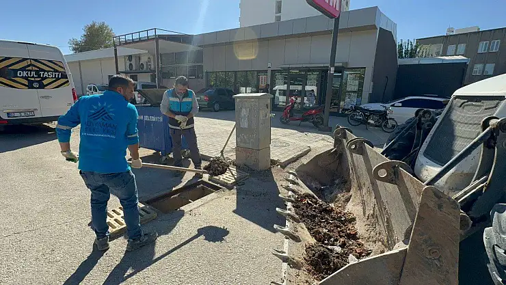 Adıyaman Belediyesi yağışlara karşı önlemlerini artırdı