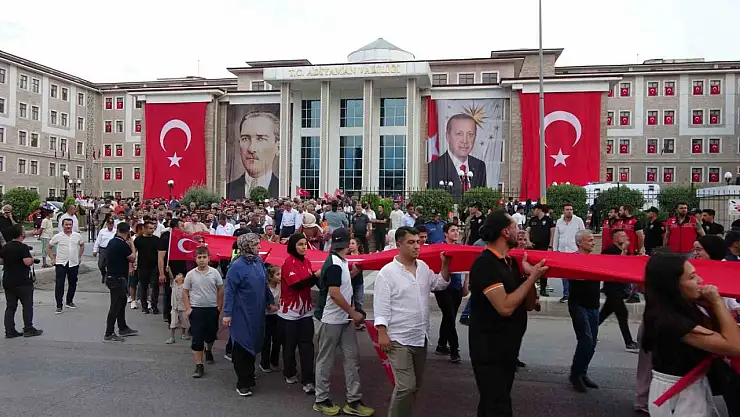 Adıyaman'da '15 Temmuz Demokrasi ve Milli Birlik Günü' programı