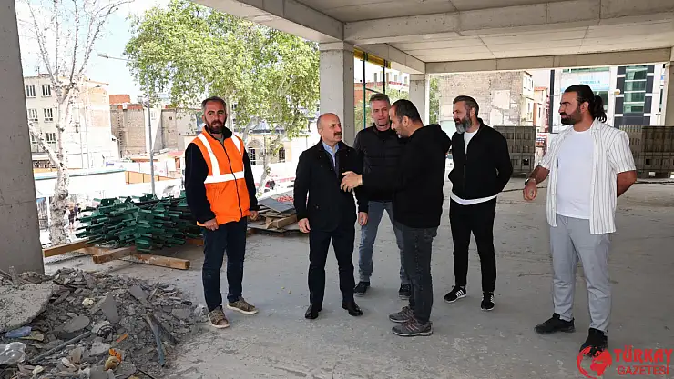 Adıyaman'da Çarşı Projesi aralıksız devam ediyor